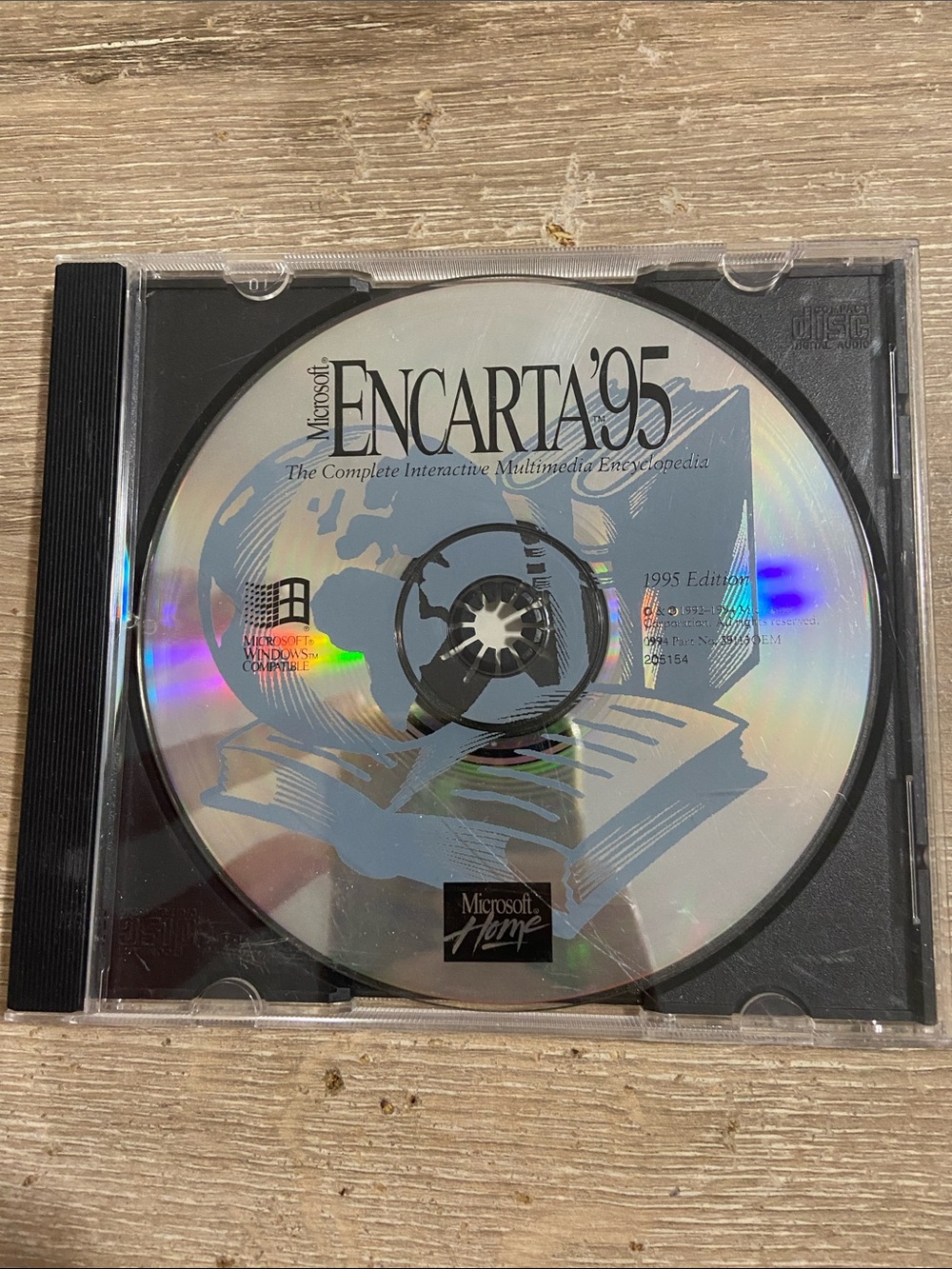 Microsoft Encarta '95 CD-ROM - Disc Only!